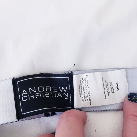 Andrew Christian Almost Naked Pride Blue Jock Underwear Small DEADSTOCK NWOT - Picture 7 of 7